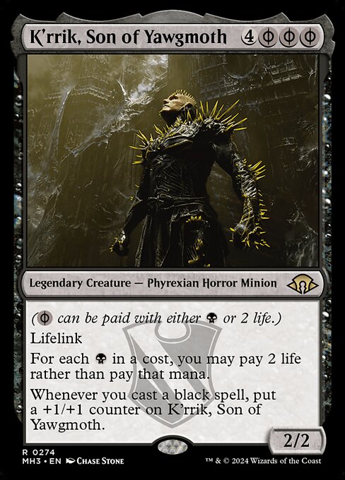 K'rrik, Son of Yawgmoth (274) (Foil) - Modern Horizons 3 - Game On