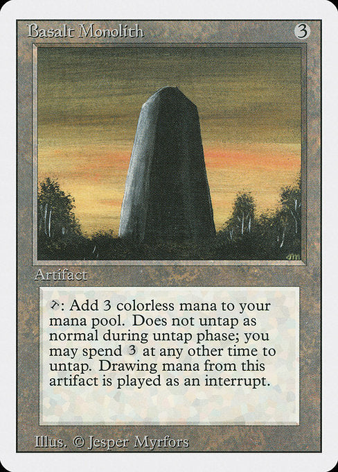Basalt Monolith (235) - Revised Edition - Game On