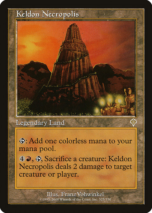 Keldon Necropolis (325) (Foil) - Invasion - Game On
