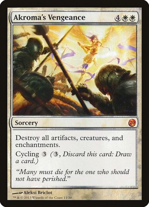 Akroma's Vengeance (11) (Foil) - From the Vault: Twenty - Game On