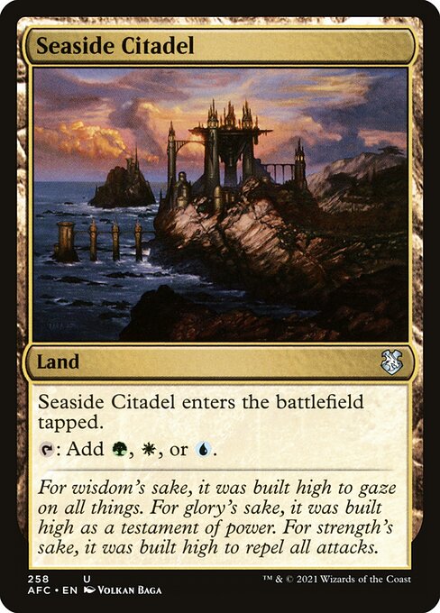 Seaside Citadel (258) - Forgotten Realms Commander - Game On