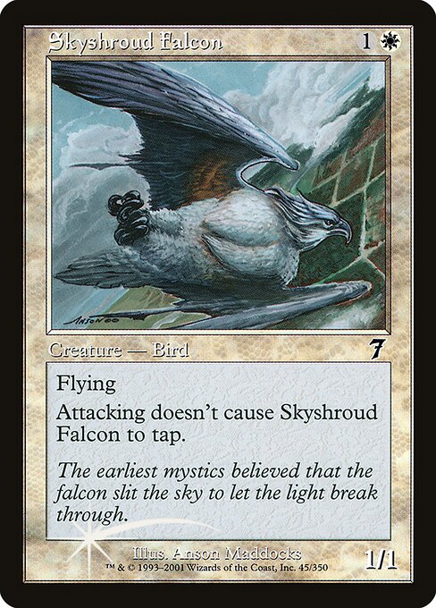 Skyshroud Falcon (45★) - Seventh Edition - Game On
