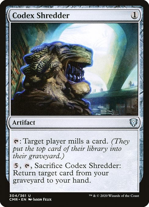 Codex Shredder (304) - Commander Legends - Game On