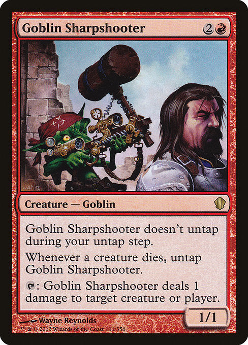 Goblin Sharpshooter (111) - Commander 2013 - Game On