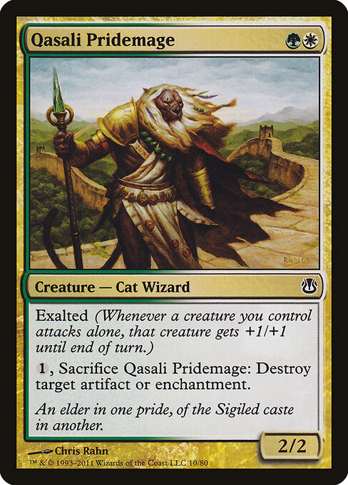 Qasali Pridemage (10) - Duel Decks: Ajani vs. Nicol Bolas - Game On