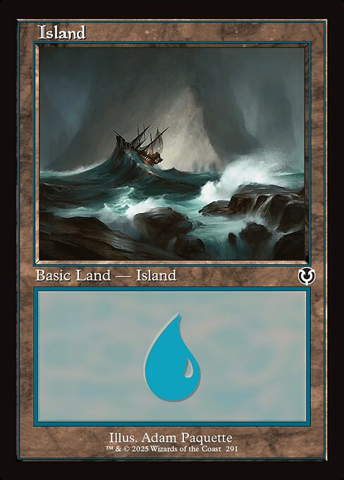 Island (291) (Foil) - Innistrad Remastered - Game On