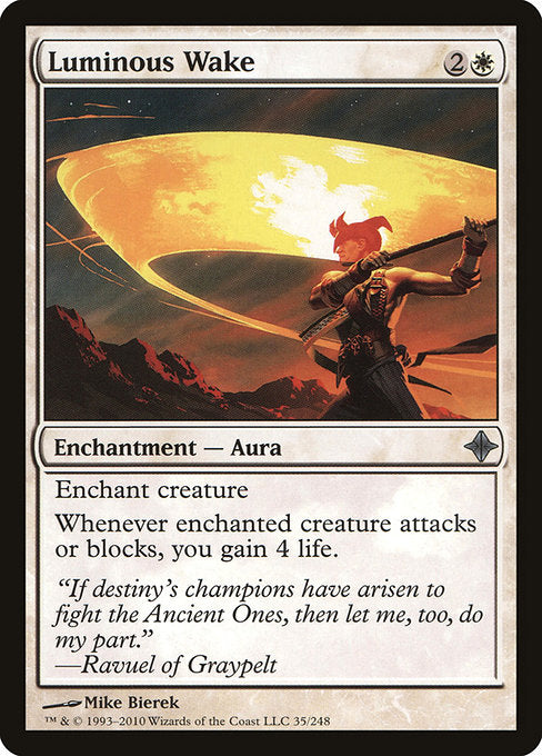 Luminous Wake (35) (Foil) - Rise of the Eldrazi - Game On