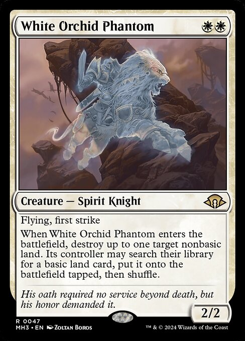 White Orchid Phantom (47) (Foil) - Modern Horizons 3 - Game On