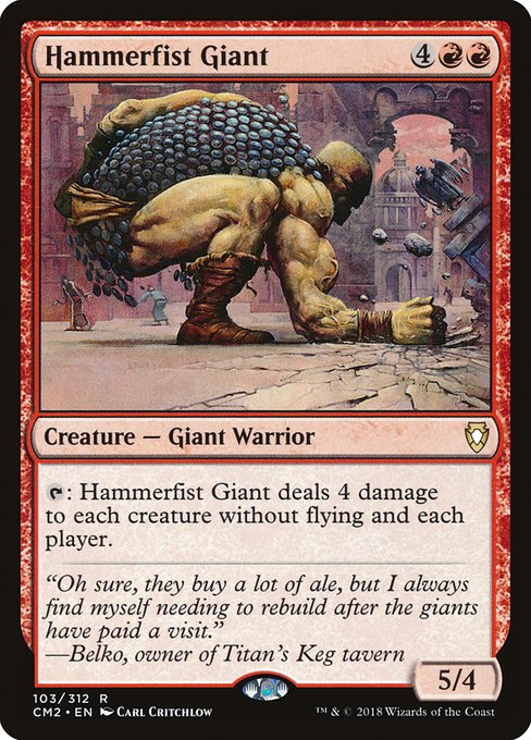 Hammerfist Giant (103) - Commander Anthology Volume II - Game On
