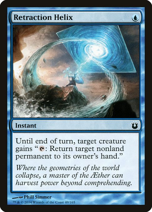 Retraction Helix (49) (Foil) - Born of the Gods - Game On