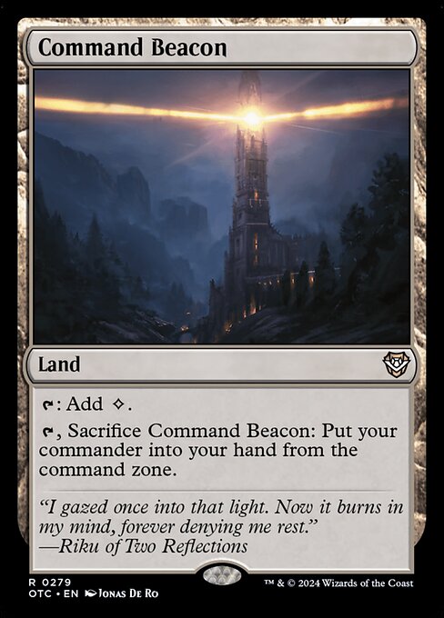 Command Beacon (279) - Outlaws of Thunder Junction Commander - Game On