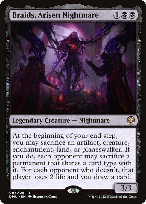 Braids, Arisen Nightmare (84) (Foil) - Dominaria United - Game On