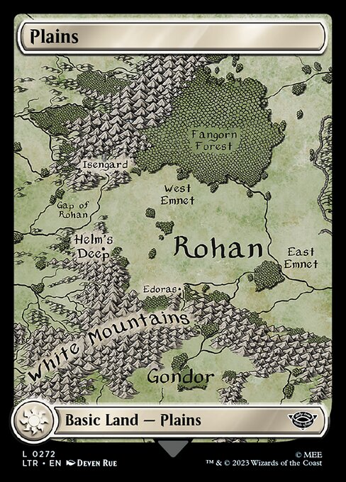 Plains (272) - FULL ART - The Lord of the Rings: Tales of Middle-earth - Game On