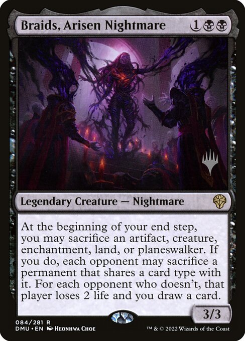 Braids, Arisen Nightmare (84p) - Dominaria United Promos - Game On