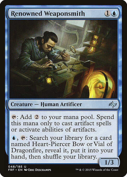 Renowned Weaponsmith (48) (Foil) - Fate Reforged - Game On
