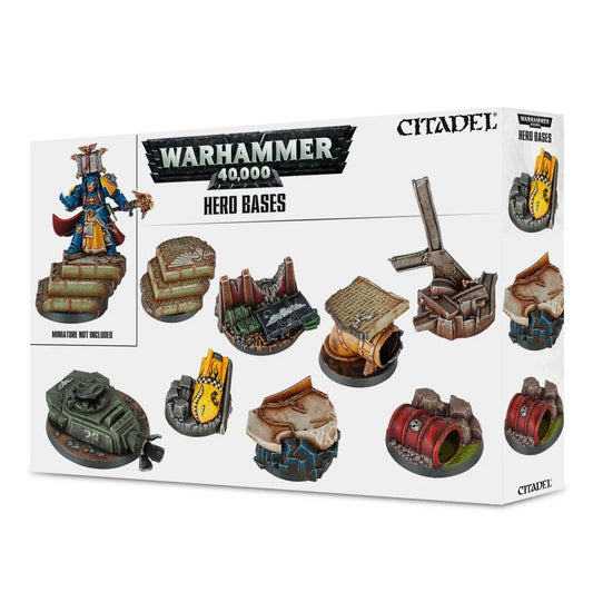 Warhammer 40k Hero Bases - Game On