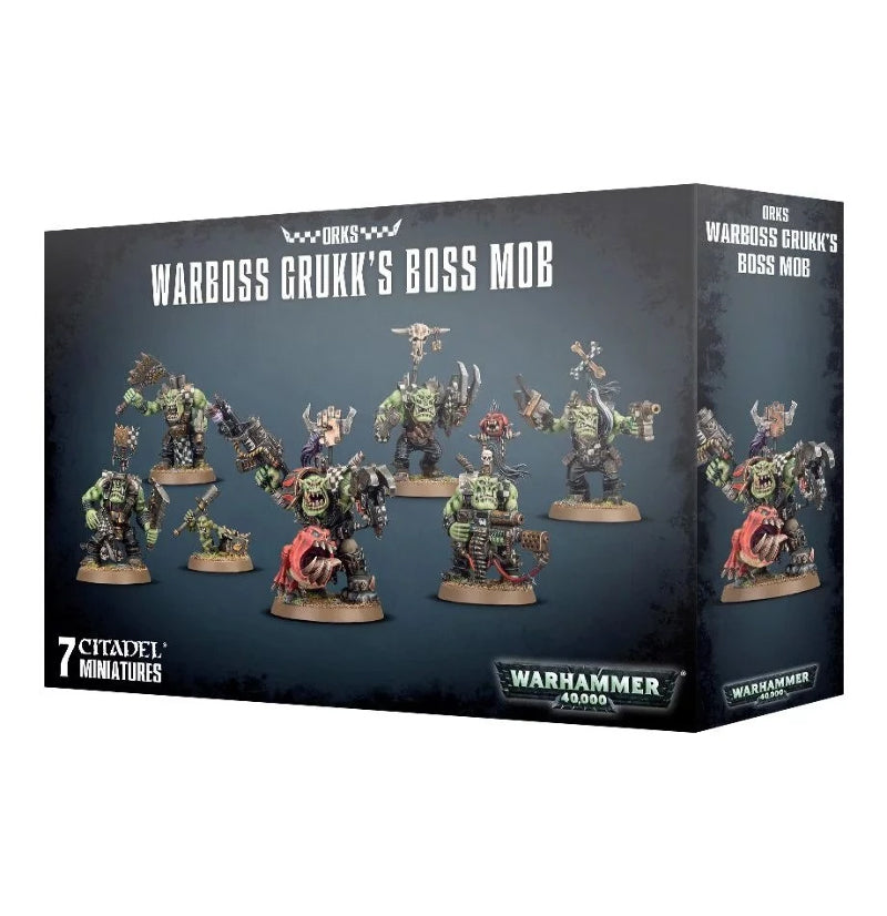 Warboss Grukk's Boss Mob - Orks - Game On