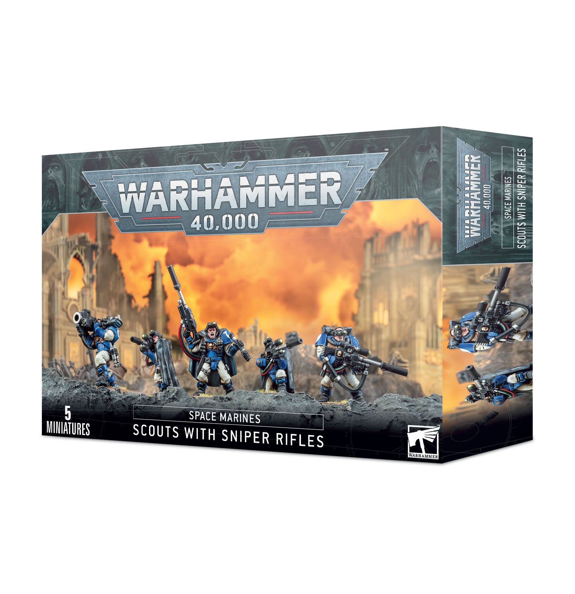 Scouts with Sniper Rifles - Space Marines - Game On