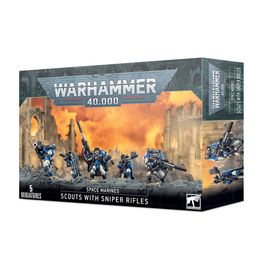 Scouts with Sniper Rifles - Space Marines - Game On