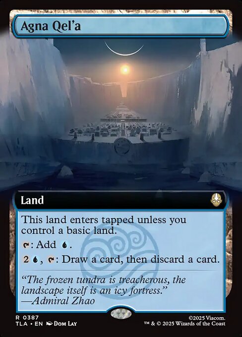 Agna Qel'a (387) - EXTENDED ART (Foil) - Avatar: The Last Airbender - Game On