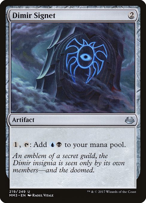 Dimir Signet (219) - Modern Masters 2017 - Game On