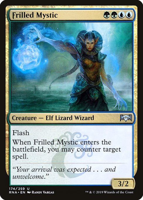 Frilled Mystic (174) - Ravnica Allegiance - Game On