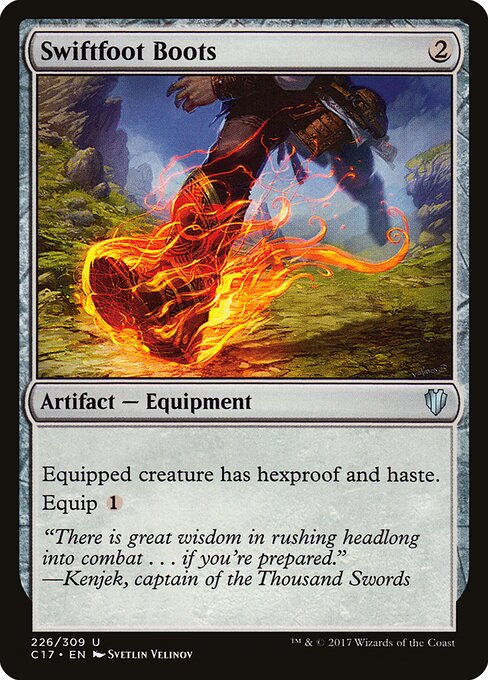 Swiftfoot Boots (226) - Commander 2017 - Game On