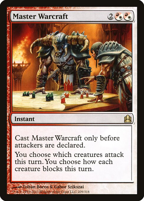 Master Warcraft (209) - Commander 2011 - Game On