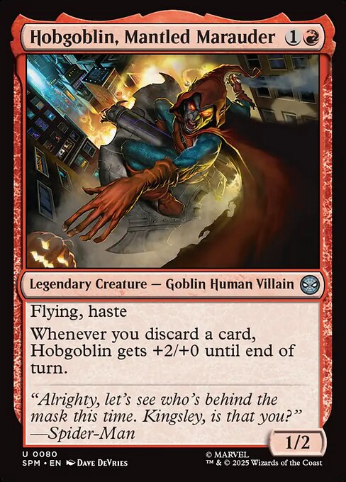 Hobgoblin, Mantled Marauder (80) - Marvel's Spider-Man - Game On