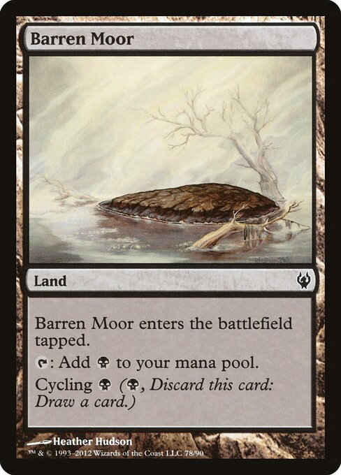 Barren Moor (78) - Duel Decks: Izzet vs. Golgari - Game On