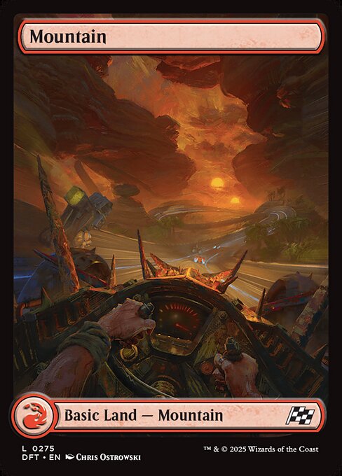Mountain (275) - FULL ART - Aetherdrift - Game On