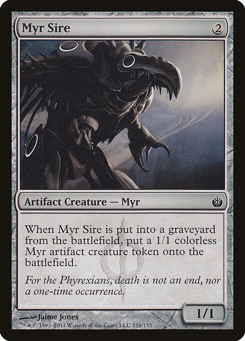 Myr Sire (116) (Foil) - Mirrodin Besieged - Game On