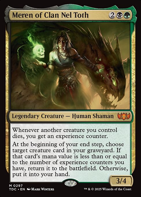 Meren of Clan Nel Toth (297) - Tarkir: Dragonstorm Commander - Game On