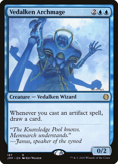 Vedalken Archmage (187) - Jumpstart - Game On