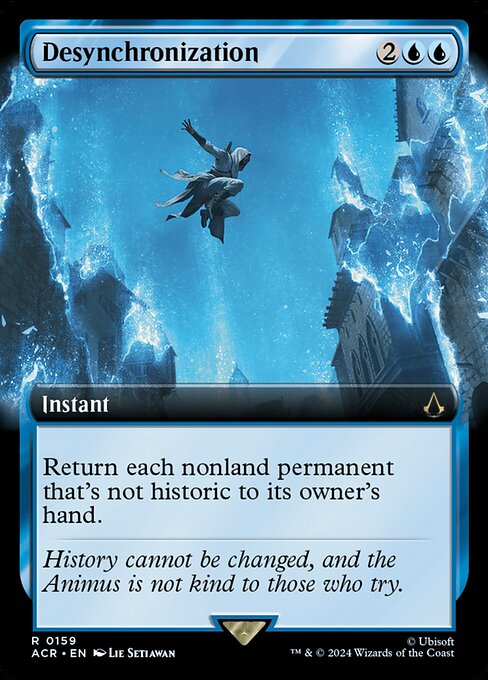 Desynchronization (159) - EXTENDED ART (Foil) - Assassin's Creed - Game On