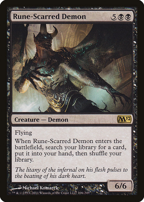 Rune-Scarred Demon (106) - Magic 2012 - Game On