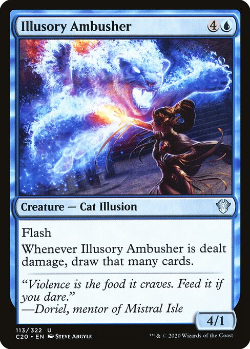 Illusory Ambusher (113) - Commander 2020 - Game On