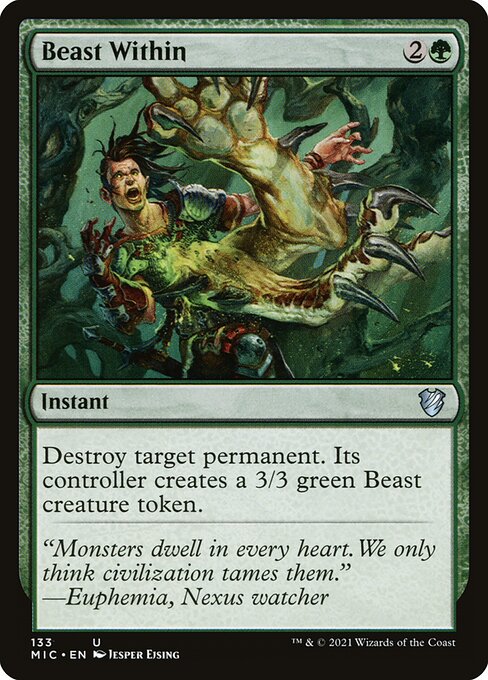 Beast Within (133) - Midnight Hunt Commander - Game On