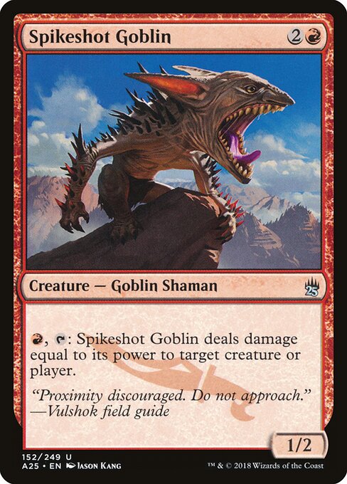 Spikeshot Goblin (152) - Masters 25 - Game On