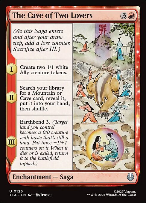 The Cave of Two Lovers (126) (Foil) - Avatar: The Last Airbender - Game On