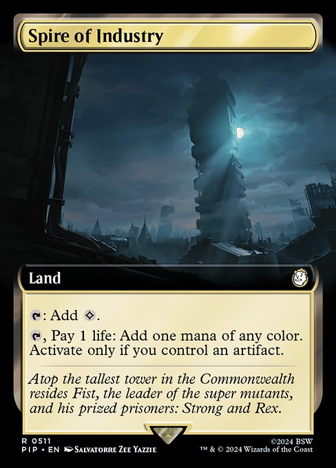 Spire of Industry (511) - EXTENDED ART - Fallout - Game On