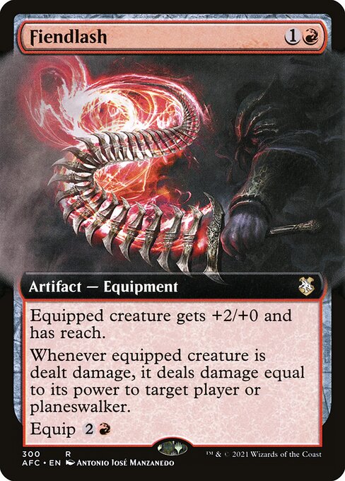 Fiendlash (300) - EXTENDED ART - Forgotten Realms Commander - Game On