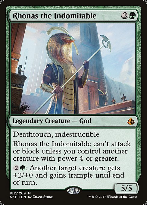 Rhonas the Indomitable (182) - Amonkhet - Game On