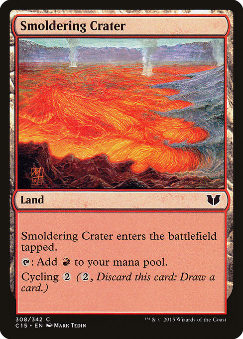 Smoldering Crater (308) - Commander 2015 - Game On