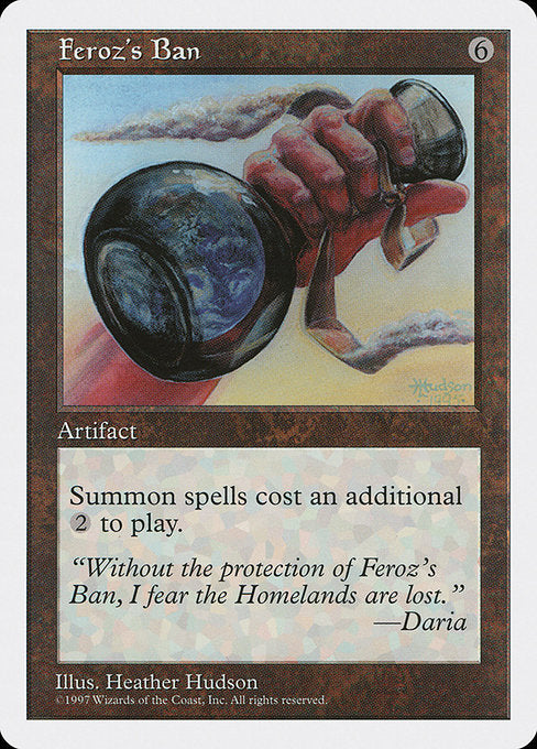 Feroz's Ban (370) - Fifth Edition - Game On