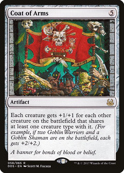Coat of Arms (58) - Duel Decks: Mind vs. Might - Game On