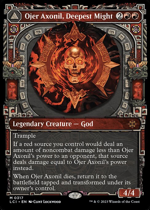 Ojer Axonil, Deepest Might // Temple of Power (317) - SHOWCASE - The Lost Caverns of Ixalan - Game On