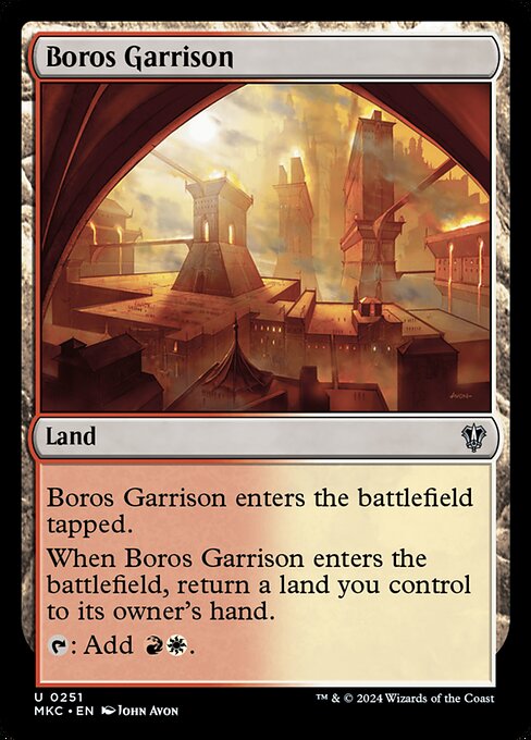 Boros Garrison (251) - Murders at Karlov Manor Commander - Game On