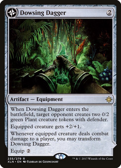 Dowsing Dagger // Lost Vale (235) (Foil) - Ixalan - Game On