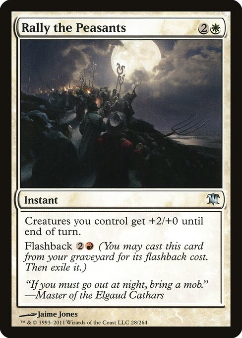 Rally the Peasants (28) - Innistrad - Game On